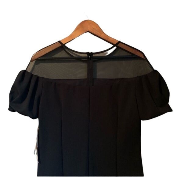 NWT! Betsy & Adam black short sleeve dress - Picture 2 of 6